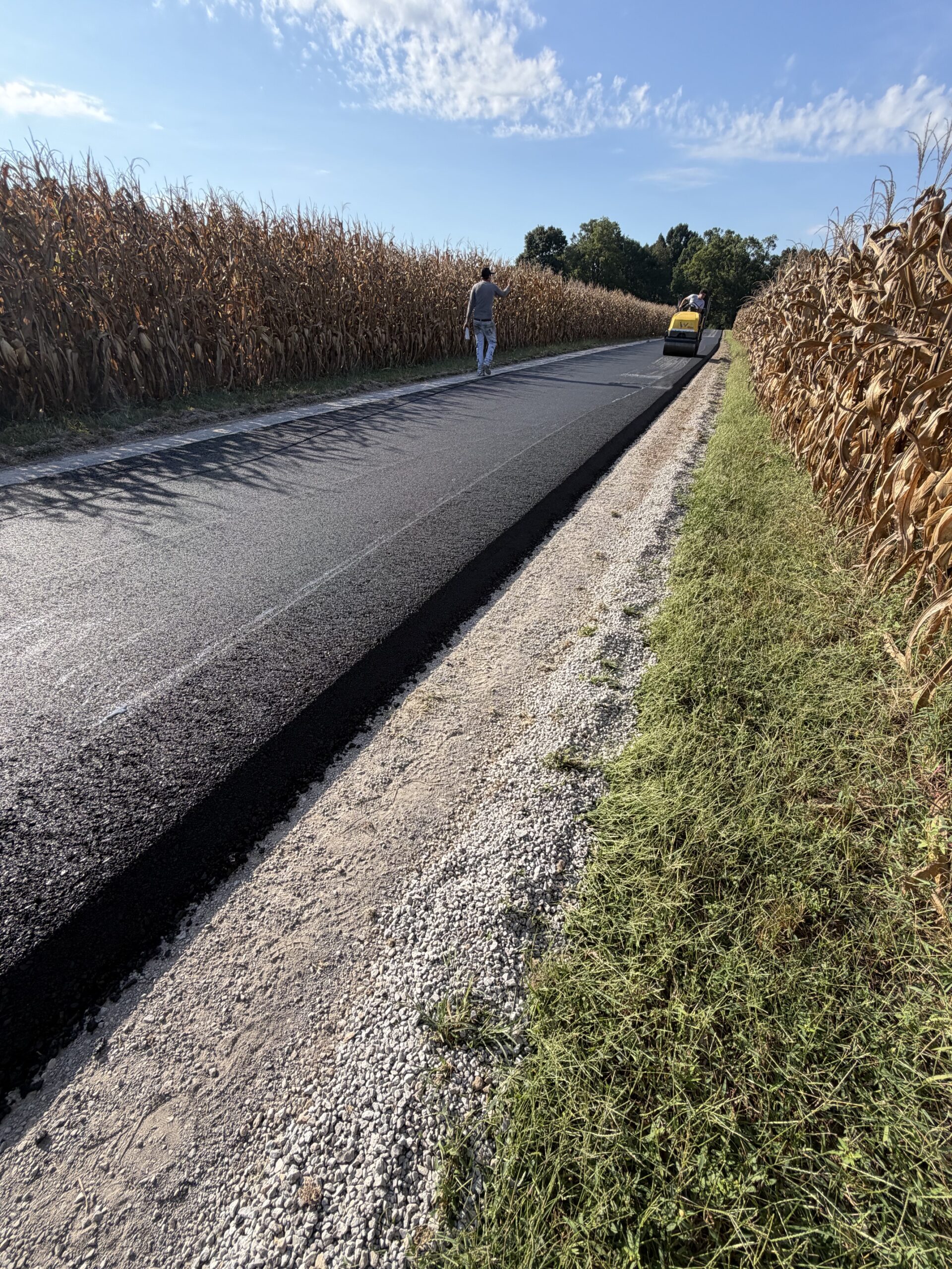A Thicker Asphalt Driveway Built for Heavy Traffic in Shelbyville, TN